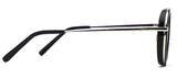 Glassy Sunhaters Lincoln Black/Blue Mirror Sunglasses