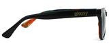 Glassy Lox Black/Tie-Dye Sunglasses