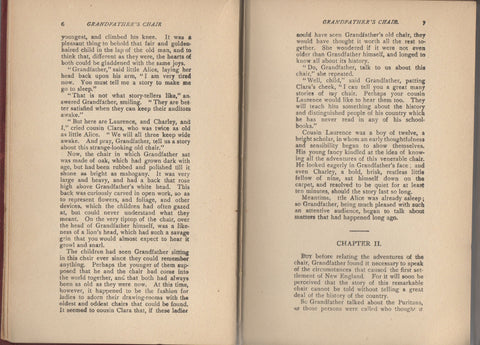 Grandfather's Chair - A History for Youth