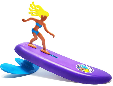 Surfer Dudes Classics Wave Powered Mini-Surfer and Surfboard Beach Toy